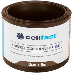 Obrzeże Ogrodowe Brązowe 10cm 9m Cellfast 30-211