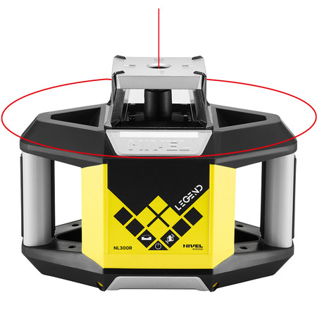 Niwelator laserowy (czerwony) Nivel System NL300R Digital + zestaw