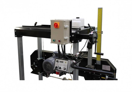 Automatyczny trak taśmowy elektryczny OPTIMAT Timberland TMC 790-Automatic z osłoną taśmy i elektrycznym sterowaniem góra/dół i przód/tył