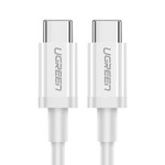Kabel USB-C do USB-C UGREEN QC 3.0 PD 3A 1m (biały)