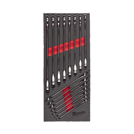 ZESTAW PŁASKICH GRZECHOTEK 15szt MILWAUKEE 4932479828