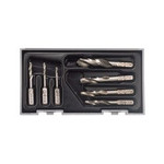 ZESTAW WIERTEŁ HSS 1/4'' 7szt 2-8mm LUNA 127852002