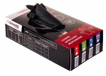 Rękawiczki rękawice nitrylowe XXL 50szt Schmith SNIM-BLACKGRIP