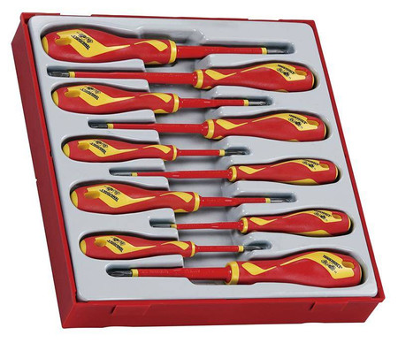 ZESTAW WKRĘTAKÓW 10-EL.1000V TENG TOOLS 174390104