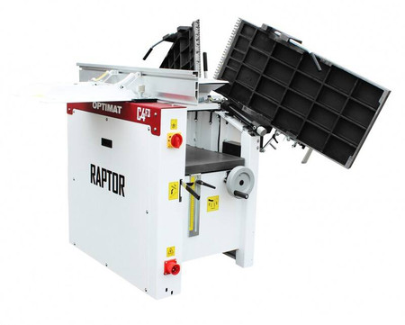 Strugarko-grubościówka z wałem spiralnym i wiertarką OPTIMAT RAPTOR C4-F3