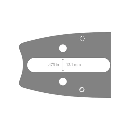 Prowadnica do pilarki 38 cm 15" .325" 1,6 mm AdvanceCut Oregon 153SFGD025 