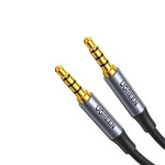Kabel mini jack 3.5mm UGREEN AV183, AUX, 3m (czarny)