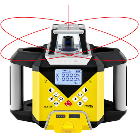 Niwelator laserowy (czerwony) Nivel System NL640R Digital + zestaw