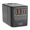 Adapter Podróżny 5w1 Blitzwolf BW-TA2 2xUSB PD + 2xC QC + C GaN 100W