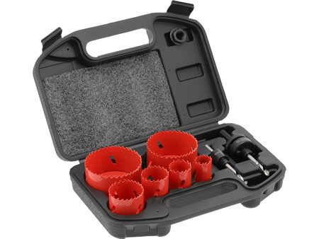 Zestaw otwornic dla elektryków 8-części Yato YT3380 