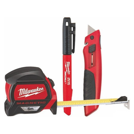 Zestaw Taśma 5 m Nóż Marker Milwaukee 4932459375