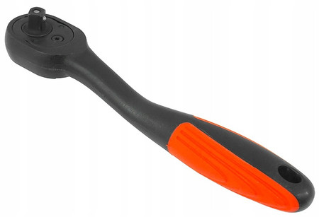 Grzechotka 1/4'' 72-zęby klucz nasadowy CrV Verke V39152