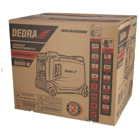 Agregat inwertorowy 3 kW Dedra DEGA4000K