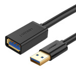 Kabel USB 3.0 przedłużający UGREEN  US129 1.5m (czarny)