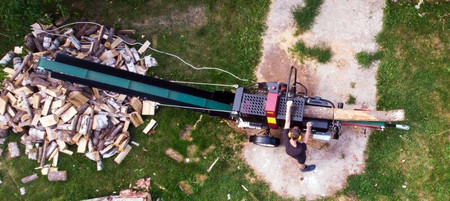 Piło-łuparka elektryczna 12 ton OPTIMAT Titanium CLS 12