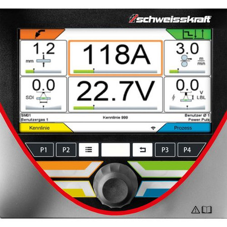 Spawarka inwertorowa Schweisskraft PRO-MIG.ARC 404 W 1080740