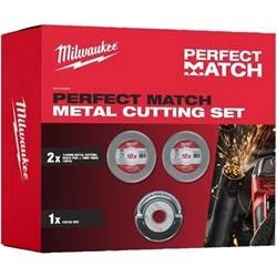 Zestaw Perfect Match tarcze do cięcia Milwaukee 4932492888