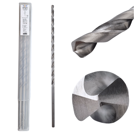 Wiertło do metalu 5 szt. Nomi hrc m2 extra long 10x430mm długie din 1869  