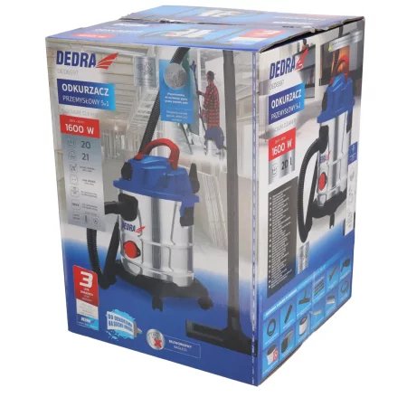 Odkurzacz do pracy na sucho i mokro 5w1 1600W Dedra DED6597