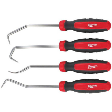 ZESTAW HAKÓW 4szt MILWAUKEE 4932480568