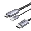 Kabel DisplayPort HDMI Ugreen HD169 4K 60Hz 2m (czarny)