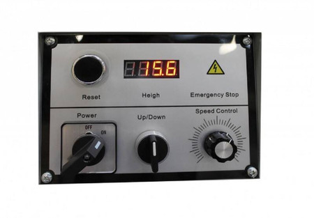 Trak taśmowy elektryczny OPTIMAT Timberland TMC 790S z osłoną taśmy i elektrycznym sterowaniem góra/dół