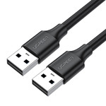 Kabel USB do USB 2.0 UGREEN US102, 1m (czarny)
