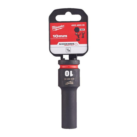 NASADKA UDAROWA DŁUGA 1/2" 10MM MILWAUKEE 4932480328