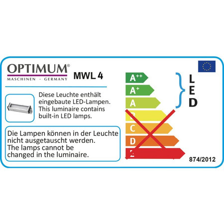 LAMPA DIODOWA 112W/24V 1210mm OPTIMUM 3351043