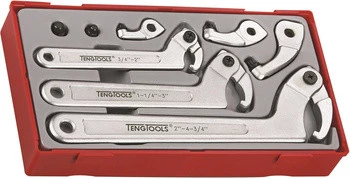 ZESTAW KLUCZY HAKOWYCH 8szt TENG TOOLS 102120102