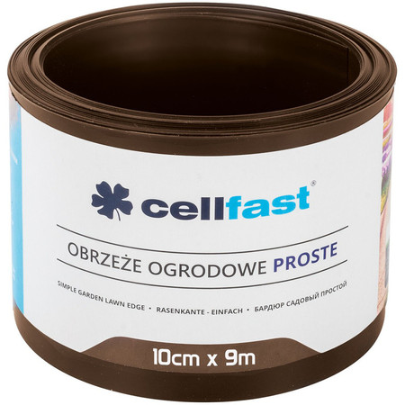 Obrzeże Ogrodowe Brązowe 10cm 9m Cellfast 30-211