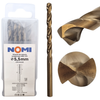 Wiertło do metalu kobaltowe 10 szt. 5,5mm hrc co Nomi do stali tworzyw aluminium