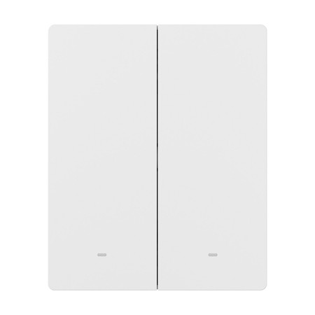 Smart dotykowy przełącznik ścienny Sonoff ZBM5-2C-80W (2-kanałowy) Zigbee