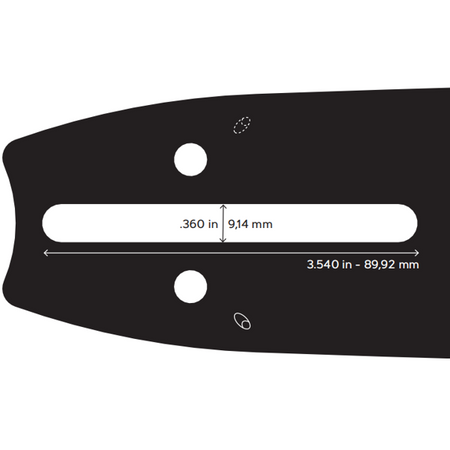 Prowadnica 20"-3/8" 1,5cm Oregon 208SLHD009