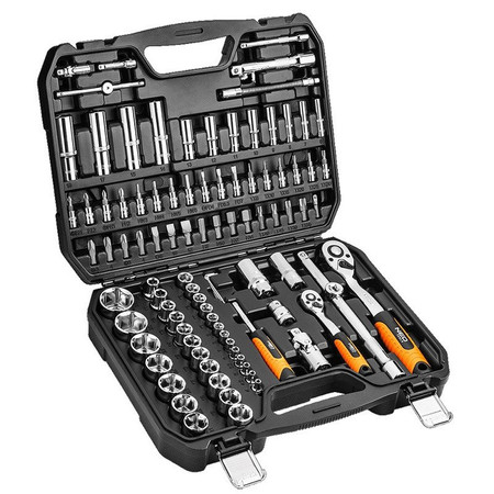 KLUCZE NASADOWE 1/2'' 1/4'' 94szt NEO TOOLS 08-665