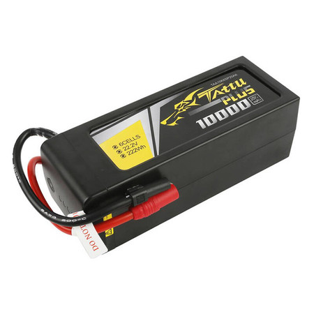 Akumulator Tattu Plus 10000mAh 22.2V 25C 6S1P Lipo Pack z konektorem AS150+XT150