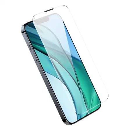 Szkło hartowane Baseus Corning do iPhone 13/13Pro/14 z filtrem przeciwpyłowym