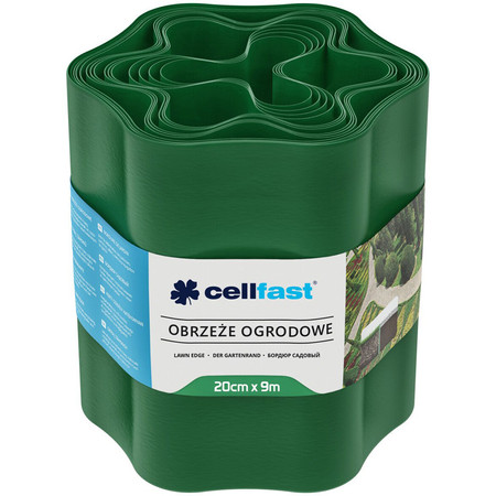 Obrzeże Ogrodowe Zielone 20cm 9m Cellfast 30-003
