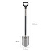 Szpadel ostry szary Ergonomic 1067511 Fiskars