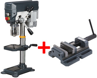 Wiertarka Stołowa DQ 18 + Imadło BMP 100 Optimum