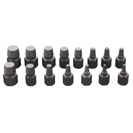 Wykrętaki do zerwanych śrub 15 szt. NEO Tools 09-607