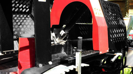 Piło-łuparka spalinowa 12 ton OPTIMAT Titanium CLS 12