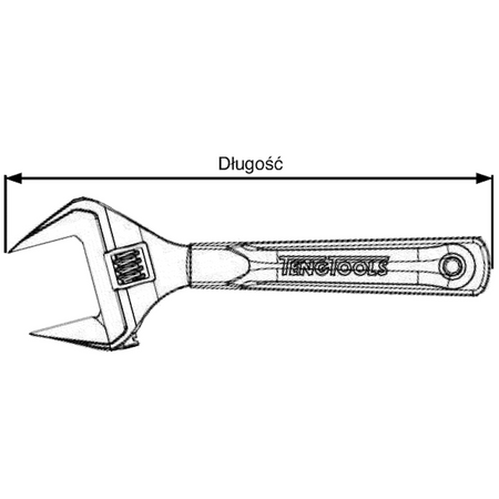 KLUCZ NASTAWNY 33mm TENG TOOLS 178180303