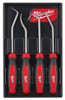 ZESTAW HAKÓW 4szt MILWAUKEE 4932480568