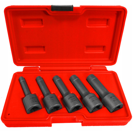 Wykrętaki do szpilek 1/2'' zestaw 5szt 8-16mm Verke V86482