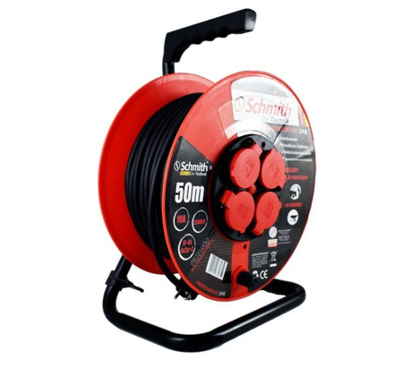 PRZEDŁUŻACZ BĘBNOWY 3x1,5mm 25m SCHMITH SPPL-1-25