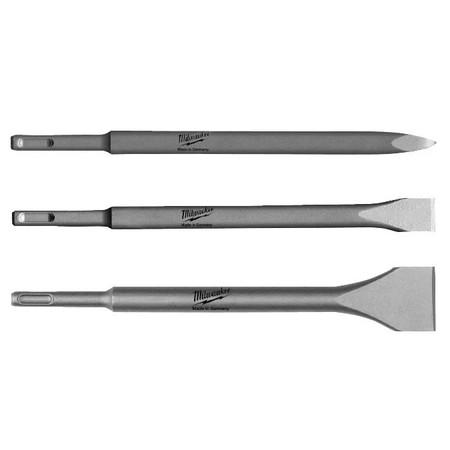 Dłuta SDS-Plus zestaw 3szt Milwaukee 4932430001