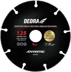 TARCZA DO CIĘCIA 125x22,2mm DEDRA HR1002
