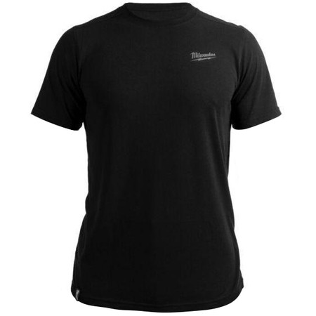 Koszulka T-Shirt Milwaukee XL z krótkim rękawem czarny