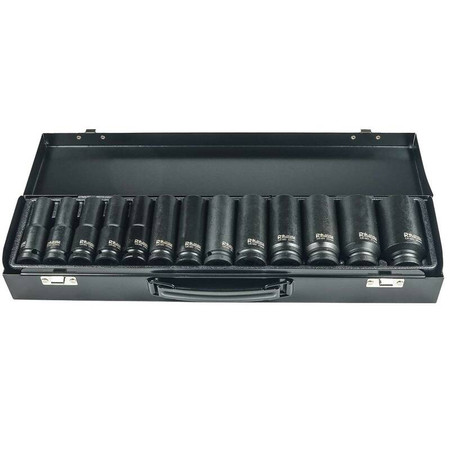 Nasadki Długie Udarowe 12-kąt 1/2'' 10-30mm 13szt Richmann C4028